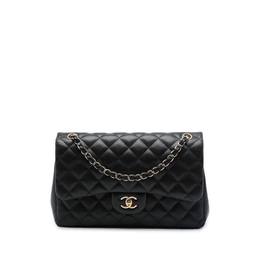 Pre-Loved Chanel Jumbo Classic Lambskin Double Flap